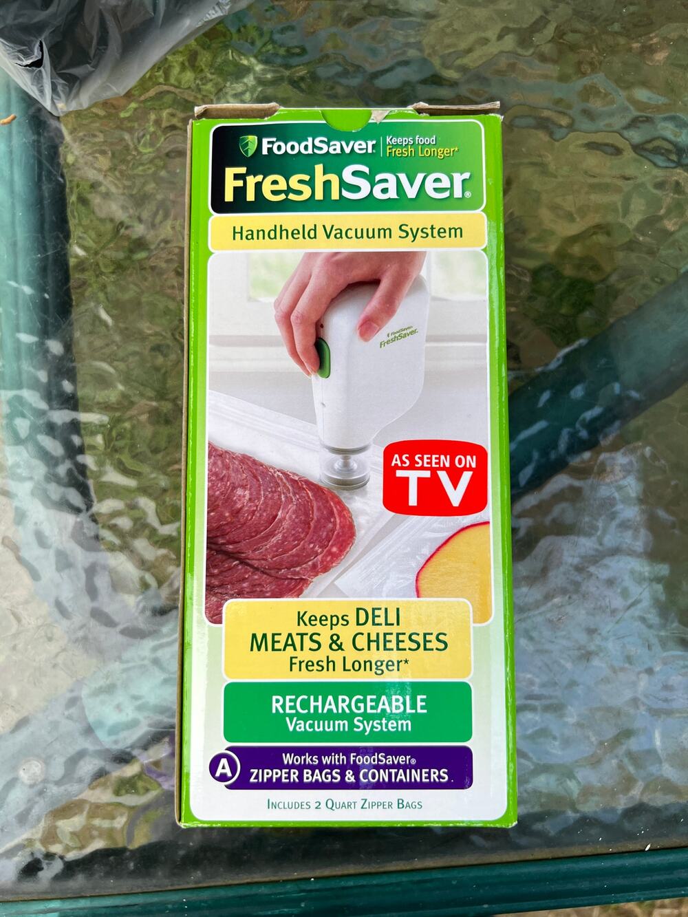 FoodSaver FreshSaver Handheld Vacuum Sealing System Rechargeable
